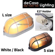 DECASA S / L Size  Bulk Head Ceiling / Outdoor Wall Light Outdoor Light Lampu Hiasan Siling / Lampu 