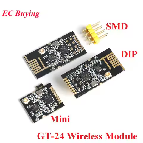 GT-24 2.4G SMD NRF24L01 1100 Meter Long-Distance NRF24L01+PA+LNA SMD Wireless Modules 1100Meters 2.4