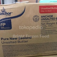 Ready Anchor Unsalted Butter Bulk Tawar 25 Kg Khusus Kurir Instan