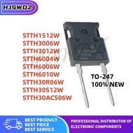 5Pcs/lot TO-247 STTH1512W STTH30S12W STTH6010W STTH30R06W STTH6006W STTH6004W STTH3012W STTH3006W ST