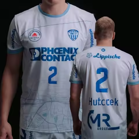 Maternity Wear Lemgo Lippe Zehnder #4 HBL New Arrival Germany Handball Jersey T-Shirt Home Away Adul