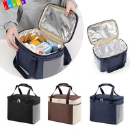 CHAAKIG Insulated Lunch Bag Portable Picnic Adult Kids Lunch Box