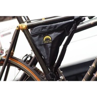 Classic VINTAGE TRIANGLE Bike FRAME BAG PACIFIC CYCLE USA TRIANGLE BAG In Old School Racing MTB FIXIE