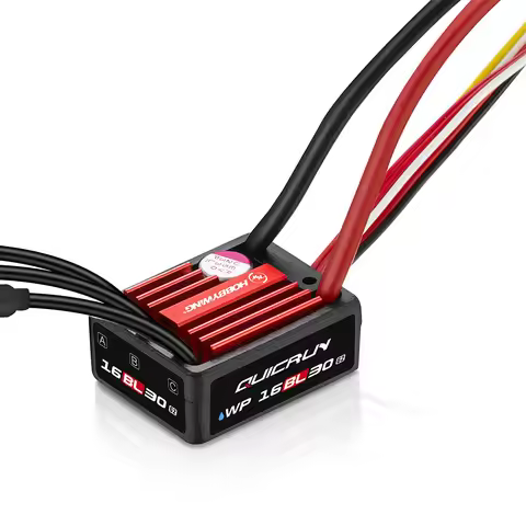 2025 New Hobbywing QuicRun WP 16BL30 G2 30A ESC Brushless Sensorless for 1/16 1/18 RC Car