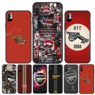 Arsenal FC for Redmi Note 9S 9T 10 9 Pro Max Compatibility TPU Phone Cases Soft protective cover