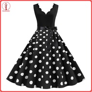 fulaide Invisible Zipper Back Dress Vintage Backless Dress Vintage Floral Lace-up Midi Dress with Bo