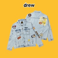 DREW HOUSE DENIM JACKET "FULL PATCH MASCOT"