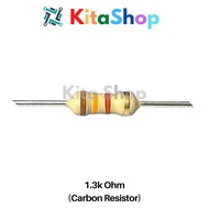 Resistor 1.3k Ohm (Carbon - 0.25W)