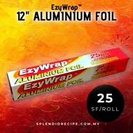 25 sq.ft. EzyWrap™️ Aluminium Foil  (1 roll)