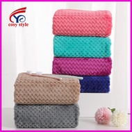 ☬ ◭  Pure cotton color solid towel bath microfiber for adult bath towel tuwalya makapal cotton bath