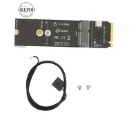 HEEPDD M.2 SSD Riser Card  A+E Key To M Network Premium Material for