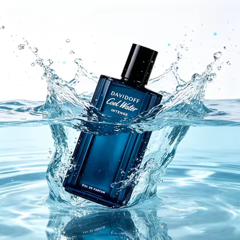 Davidoff Cool Water Eau de Parfum Intense – Ambery Men's Cologne – With Notes of Green Mandarin, Coc
