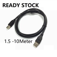 High Speed USB Printer Cable for Canon Epson HP Printer