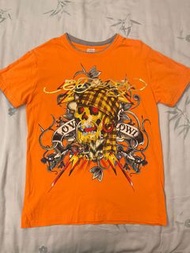 ED HARDY KIDS橘色T恤