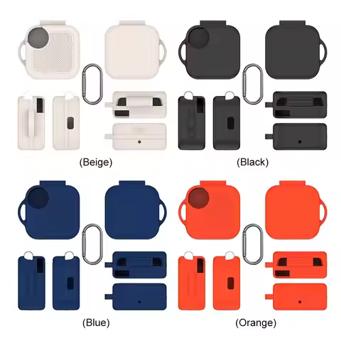 Silicone Protective Earbuds with Carabiner Protector Cover Sleeve Shockproof Anti-Drop for Nothing C