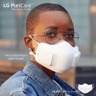 🛒✨LG PuriCare Wearable Air Purifier Mask หน้ากากฟอกอากาศรุ่น AP300AWFA.ABAE ลอตใหม่ 2022 ประกันศูนย์ LG 1 ปี
