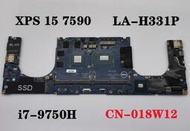 《現貨》戴爾Dell XPS 15 7590主板LA-H331P i7-9750H CN-018W12 gtx1650