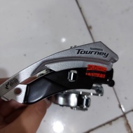 FD sepeda operan tengah gigi shimano 3 speed ukrn 318mm