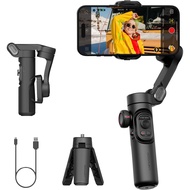 Penstabil Gimbal untuk Telefon Pintar, Gimbal iPhone dengan Muka Roda Fokus/Penjejakan Objek untuk i