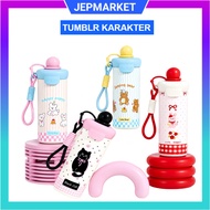 GANTUNGAN Tumbler HN 2117 Cute Character Tumbler/ Suction Mode Character Tumbler/ Drinking Bottle/ 6