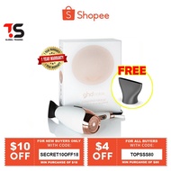 1 Year Warranty - GHD Helios Professional Hairdryer - White (FREE Professional Contoured Nozz)