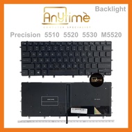 DELL Precision 5510 5520 5530 M5520 0GDT9F keyboard black backlight laptop keyboard replacement