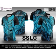 2024 SSLG fully sublimated polo shirts and T-shirts for men and women