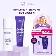 [BUY 2 GET 4] Finally Found You Dual Brightening Kit Free Peel Off Mask: (Rice Toner 100mL + BIG siz