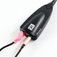5HV2 USB 2.0 Virtual 7.1 Channel Audio External Sound Card Adapter