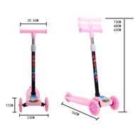 High Quality Scooter For Children 2-8 Years Old 3 Anti-Drop Wheels, Super Bright Wheels