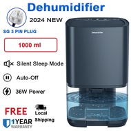 Dehumidifier Moisture Absorber / Dehumidifier Air Purifier / 3 Modes / Silent and Fast Dehumidifier / Easy to Clean /SG PIN PLUG