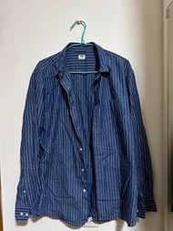 Uniqlo Striped Shirt 男裝恤衫外套
