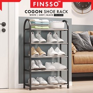 Finsso COGON 4 / 5 Tiers Shoe Rack Shoes Storage Organizer Racks Shoe Shelf Indoor Outdoor Kasut Kel