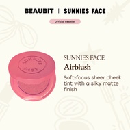 [BEAUBIT] Sunnies Face Airblush – Weightless Cream-to-Powder Blush | Sheer & Matte Finish