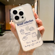 Coffee Bread Suitable for Realme 15Pro 15T 14X 13+C71 GT 8Pro 7 6 Neo Mobile Phone