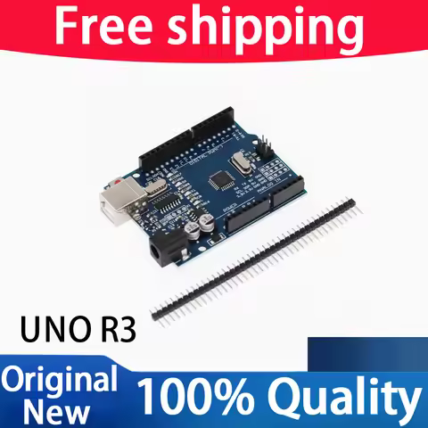 （1-10piece） UNO R3 Official (CH340G) MEGA328P Chip for Arduino UNO R3 + USB/TYPE-C CABLE ATMEGA328P-