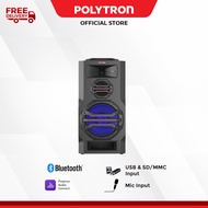 POLYTRON Active Speaker PAS 12SA15 /-FM  Aktif 12 Inch Bluetooth Karaoke