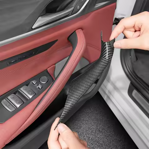 G30 G31 F90 Door Handle Inner Handle Cover Trim Replacement for BMW 5 Series M5 G30 G31 F90 2017-202