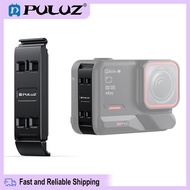 PULUZ vỏ Giao diện bên cạnh Pin tháo nhanh bằng hợp kim nhôm cho insta360 Ace Pro 2 (màu đen)