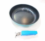 韓國 CERACOAL 鋁合金陶瓷 炒鍋 / 28公分 //淺藍 / 附活動式鍋把