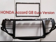 กรอบจอแอนดรอยด์ หน้ากากวิทยุ หน้ากากวิทยุรถยนต์ HONDA ACCORD gen8 EU version ปี2010-2014 สำหรับเปลี่ยนเครื่องเล่น 2DIN7"18cm.หรือ จอ Android 7"