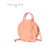 JESSIE＆JANE2020 new small round bag 3021 shoulder bag Messenger bag