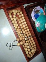 12mm x108顆印度老山貢檀香佛珠念珠頸鍊