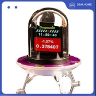 DBM.HOME-Bitcoin RGB Nixie Tube Clock Smart WIFI Networked LED Light-Emitting Color Screen DIY Analo