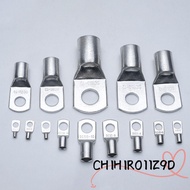 CHIHIRO11Z9D 10Pcs Wire Nose Terminal Crimp 16-35mm2 SC16-6 SC25-6 SC35-6 Bolt Hole Lugs Ring