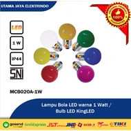 1 Watt Color LED Bulb KingLED LED Bulb/ - Original - Warm White