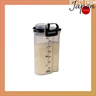 Pearl Metal Airtight Rice Storage Container - 2.4kg & 3kg Capacity, Made in Japan, Fridge-Friendly, 