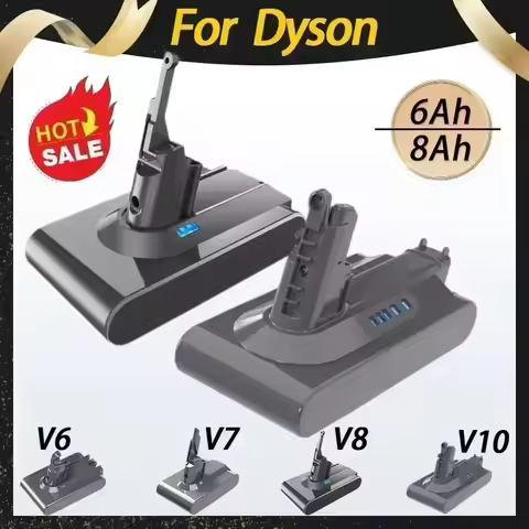 For Dyson V6 V7 V8 V10 Rechargeable Bateria SV10 SV11 SV12 DC59 DC62 Vacuum Cleaner Battery DC58 Bat