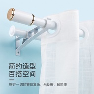 Best Cold Thickened Curtain Rod Mute Roman Rod Single Rod Double Rod Curtain Track Curtain Accessori