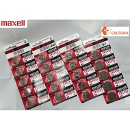 Maxell Original 3V Lithium Coin Battery CR1220, CR1620, CR2016, CR2025, CR2032